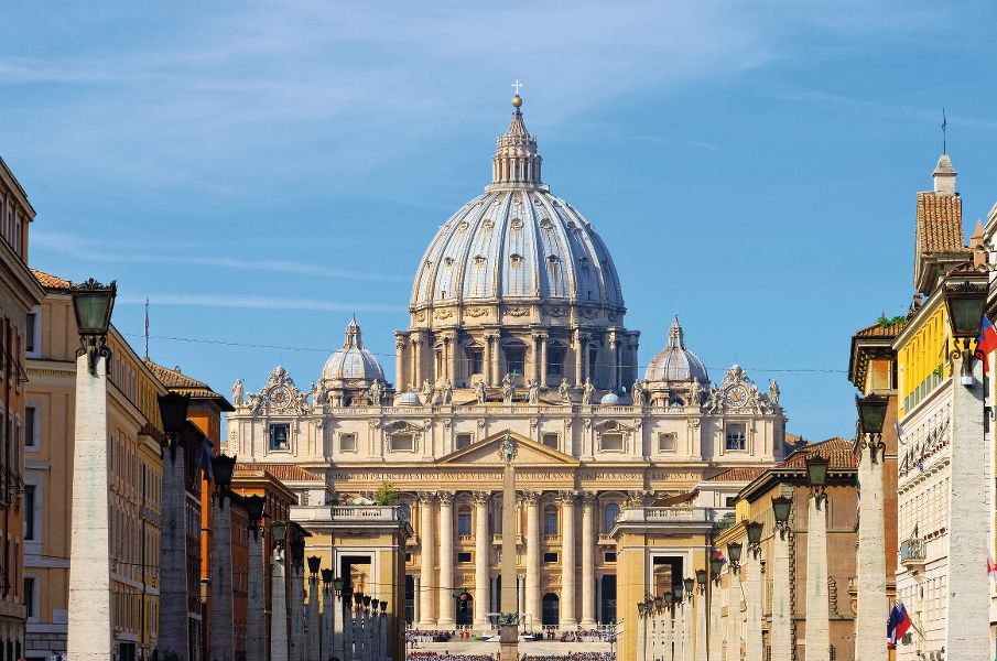 Rom Petersdom - Rome Papal Basilica of Saint Peter 03